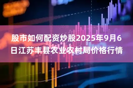 股市如何配资炒股2025年9月6日江苏丰县农业农村局价格行情